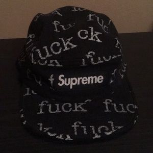 Supreme five panel hat